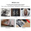 15cm Rubber Roller for Printmaking Gluing Inking Diamond Art and Crafting 4