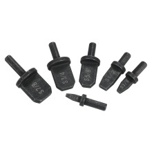 6-teiliges Stahlrohr-Expansionsset für HLK und Kühlung, 1/4-7/8 Zoll