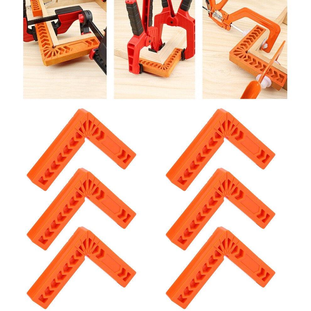 10Pcs 90 Right-Angle Woodworking Ruler Holder, 4In Plastic 3701388311265