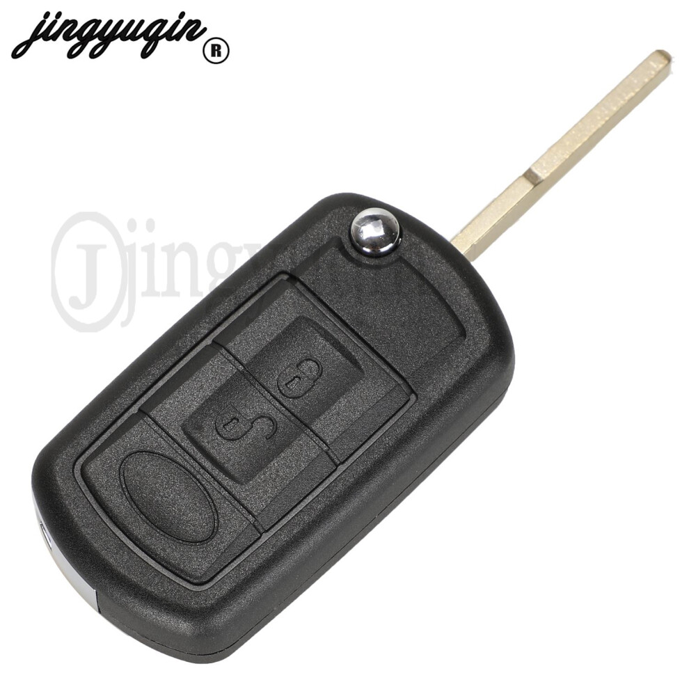 3 Button Folding Flip Remote Key Case Shell For Land Rover Range Rover Sport Lr3 Discovery Hu101 Blade Fob Replacement 6935161677737
