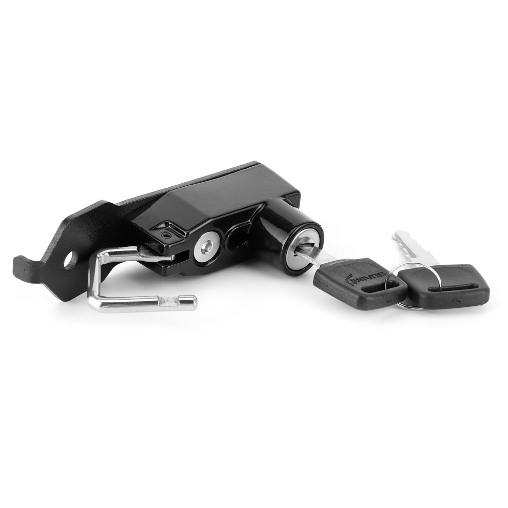 Aluminum Helmet Lock Security For Nmax 125/155 Black 5011388312161