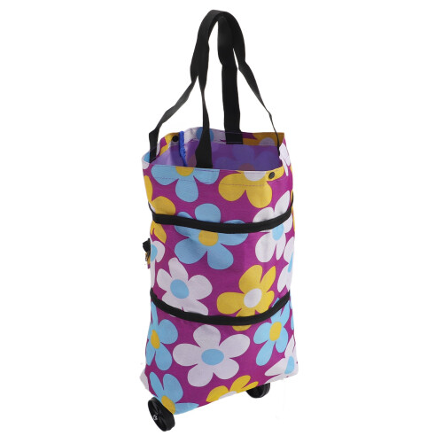 Type1 Collapsible Trolley Bags with Wheel 2