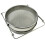 Doppelsieb Honignetz Edelstahl, Durchmesser 19cm, Silber 5