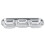 Stainless Steel Three Section Snack Dish 1
