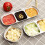 Stainless Steel Three Section Snack Dish 9