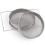 Doppelsieb Honignetz Edelstahl, Durchmesser 19cm, Silber 7