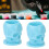 200pcs Skull Shaped Ink Cups 1.5x2cm / 0.6x0.8in 6