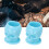 200pcs Skull Shaped Ink Cups 1.5x2cm / 0.6x0.8in 8