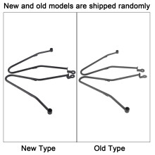 Triumph Saddlebag Guard Bars No Hardware