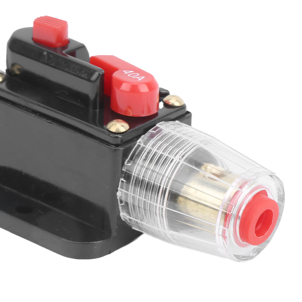 40A Auto Reset Circuit Breaker Switch 12V/24V Marine Boat Stereo 6951388313180