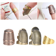 Sewing Thimble Set with Finger Protectors for CrossStitch & Quilting