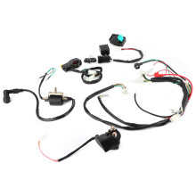 Wiring Harness Kit for 50cc 110cc 125cc Pit Dirt Bike ATV Electric Start Engine