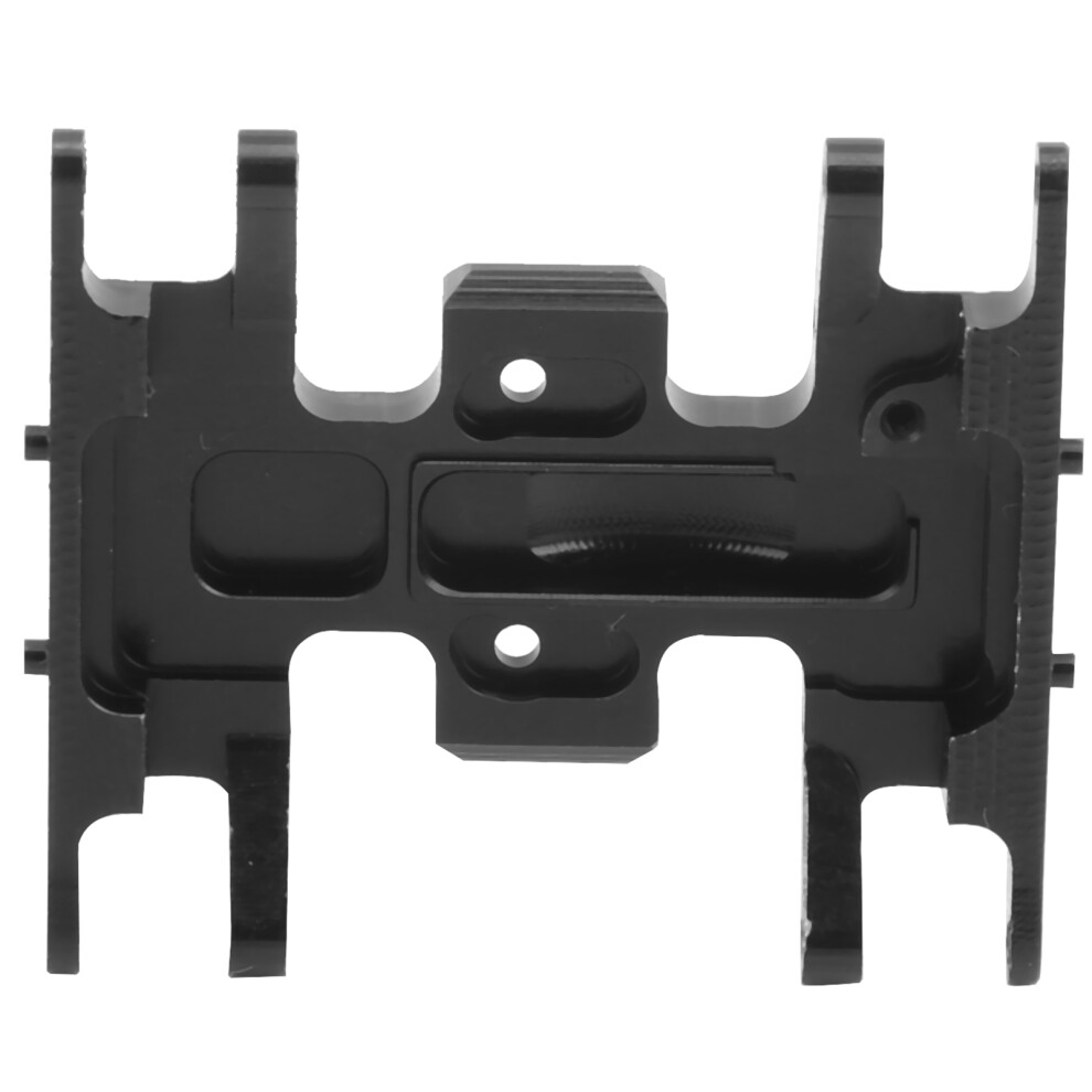 1/24 Aluminum Alloy Gearbox Skid Plate For Axial Scx24 90081, Black 8021388314772