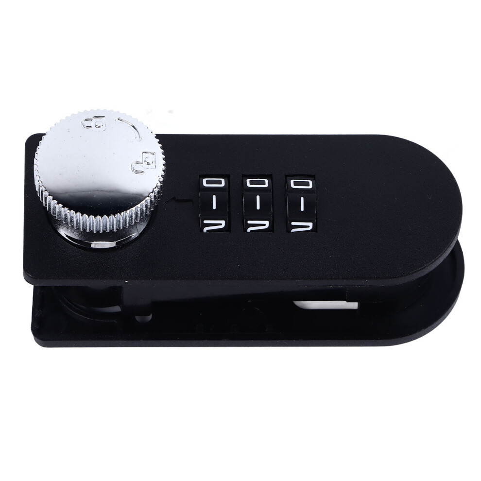 Combination Cabinet Lock, Resettable 3-Digit, Abs+Zinc Alloy Mount 8261388315168