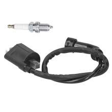 Ignition Coil & Spark Plug Set for Polaris Trail Boss 325/330 (2000-2011)
