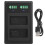 Double Fast Charge Battery Hub for DMWBLC12 Camera with LCD Display 2