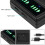 Double Fast Charge Battery Hub for DMWBLC12 Camera with LCD Display 4