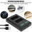 Double Fast Charge Battery Hub for DMWBLC12 Camera with LCD Display 6