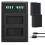 Double Fast Charge Battery Hub for DMWBLC12 Camera with LCD Display 9