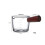 Glass Milk Measuring Cup with Handle, 75ml/40ml, Clear, Kitchen Accessory 7