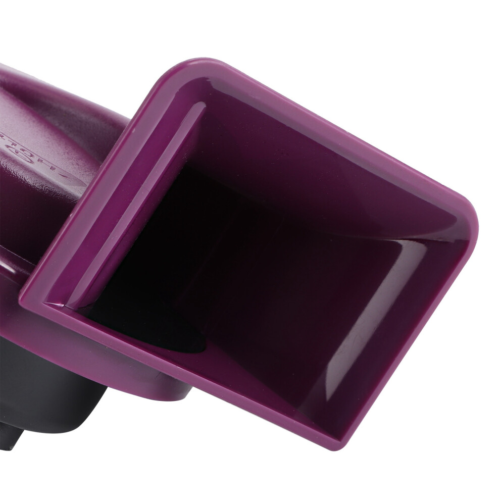 410/510Hz Double Tone Car Horn - 120Db Loud Abs 2Pcs Purple 9351391791307