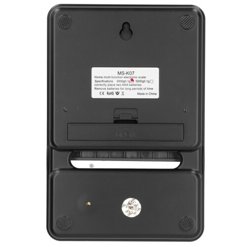 3 kg Digital Küchenwaage mit Timer, 0,1 g Präzision, ABS-Material 1