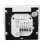 Water Floor Heating Thermostat 100-250V Digital Controller Switch 3A White 15