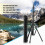 FL2009 Adjustable Metal Tripod Light Stand 10kg, 6ft Height, Foldable 8