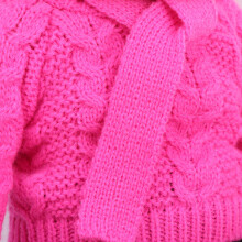 Rosenrot Püppenkleidung: Pullover, Hose, Mützen, Schal, Handschuhe für 18-Zoll-Puppe