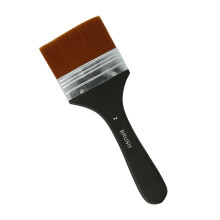 Professional Flat Nylon Paint Brush 2#/3#/4#/5#/6#/7#/8# Size Blue/Black