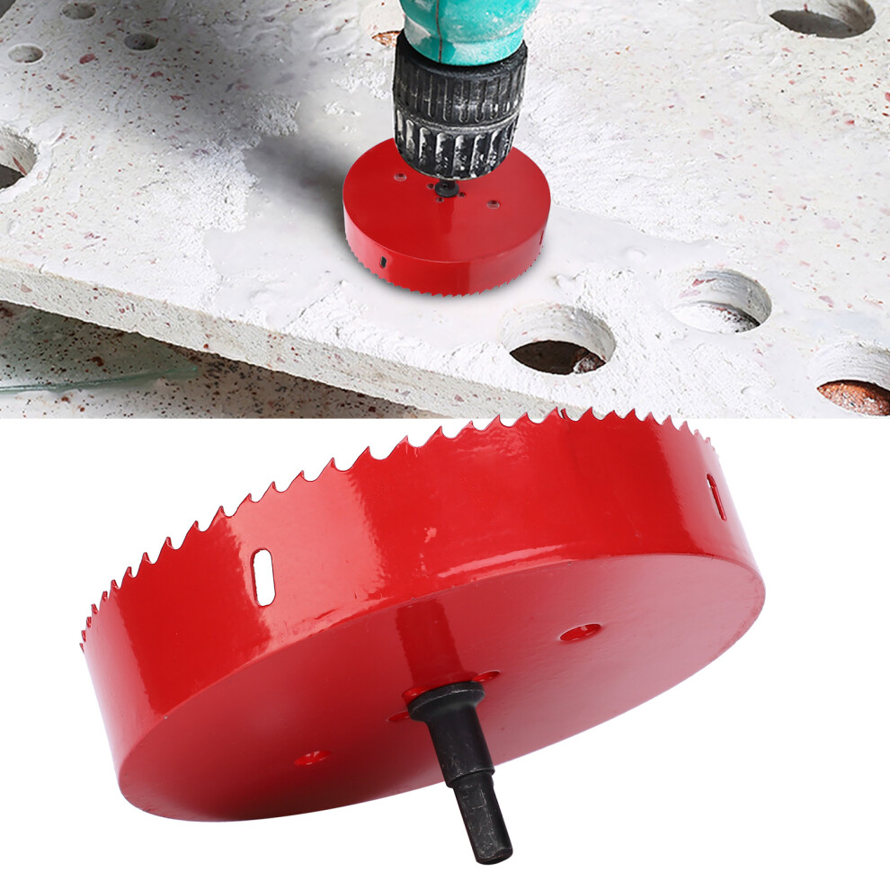 Bimetal Hole Saw Cutter 140Mm Drilling Tool For Wood Aluminum Steel 9321388318503