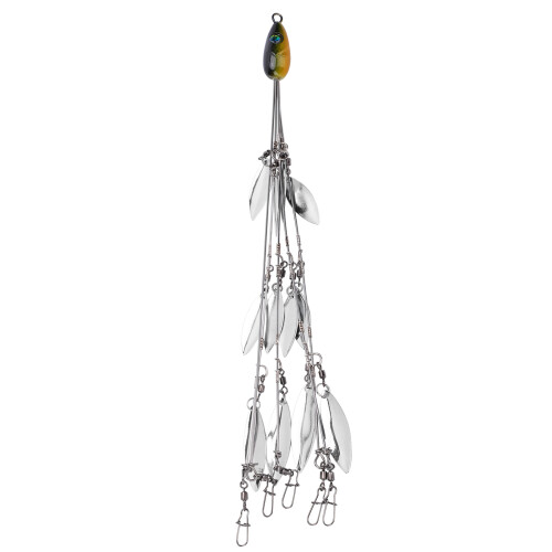 12 Bladed Dark Blue Umbrella Rig with Swivels 33g MultiLure Baits 1