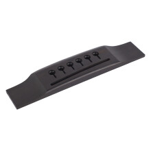 Sella per chitarra a 6 corde in ebano per strumenti acustici ed elettrici