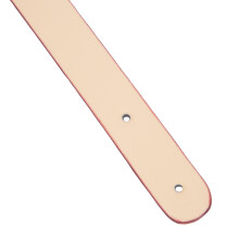 2Pcs Leather Bag Hand Straps with 8 Bronze Rivets, Salmon Pink, 55cm