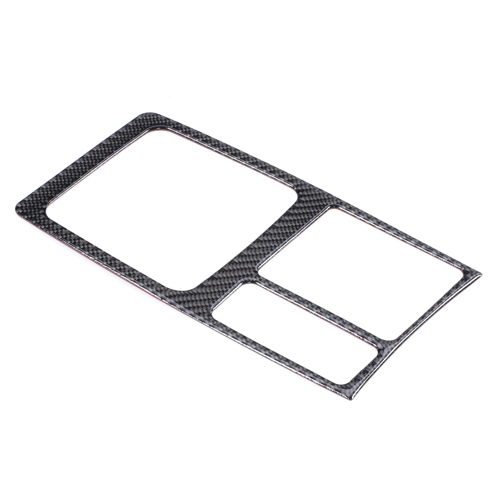 Carbon Fiber Gear Shift Panel Cover For Mitsubishi Lancer Es 2008Â2016 9431388320083