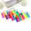 Arrow Shaped Fluorescent Sticky Notes Set, 20 Sheets, Writable, Colorful Index Tabs 6