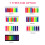 Arrow Shaped Fluorescent Sticky Notes Set, 20 Sheets, Writable, Colorful Index Tabs 7