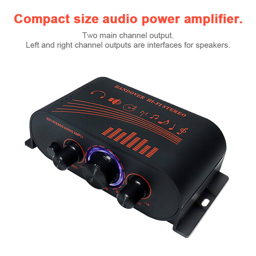 AK170 20W2 Audio Amp Portable Black 1357545mm 1