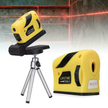 Niveau laser auto-levellant à croix infrarouge avec trépied pour bricolage en menuiserie