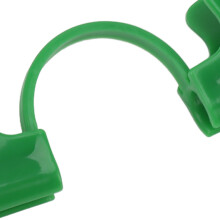50Pcs Greenhouse Pipe Clamp 2 Head PE