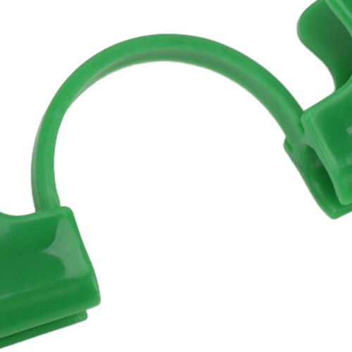 50Pcs Greenhouse Pipe Clamp 2 Head PE