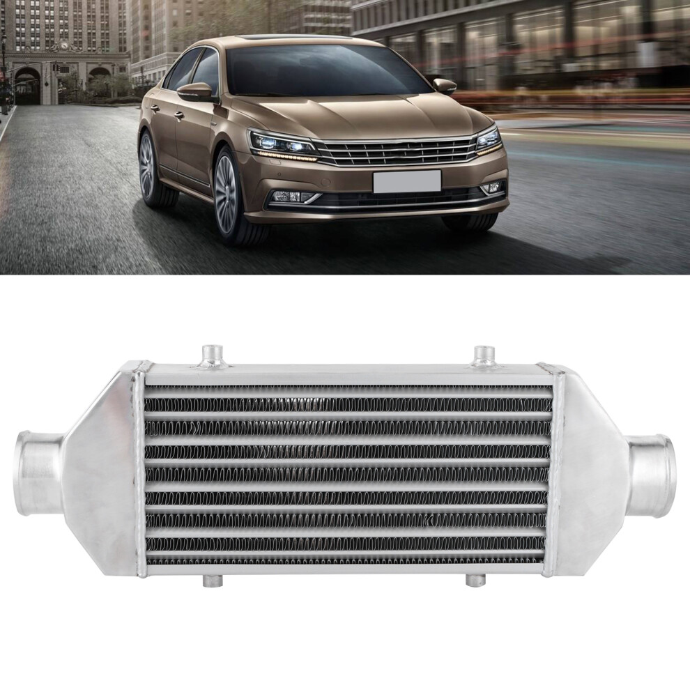 Universal Turbo Intercooler Front Mount 65Mm Inlet 300X160x65mm Silver 5021388324392