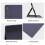 Blue PU Leather Tablet Cover for Tab 16 – Multi-Angle Adjustable Case 5