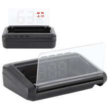 3in Multifunctional Car HUD Monitor, 3" Display, Water Temp & Speed OBD Projector