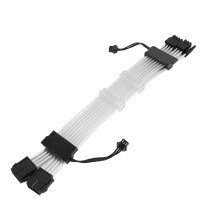 ARGB 5V 3Pin 2x8Pin PSU Cavo di Estensione Nero