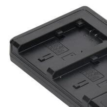 Ladegerät für NP-FV100 Kamera-Batterien - Mit LCD-Display, Doppel-Ladefunktion