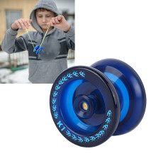 Kinder-Yoyo-Spielzeug Dunkelblau ABS Stark Balance Stabil Rotation Verbesserte Koordination