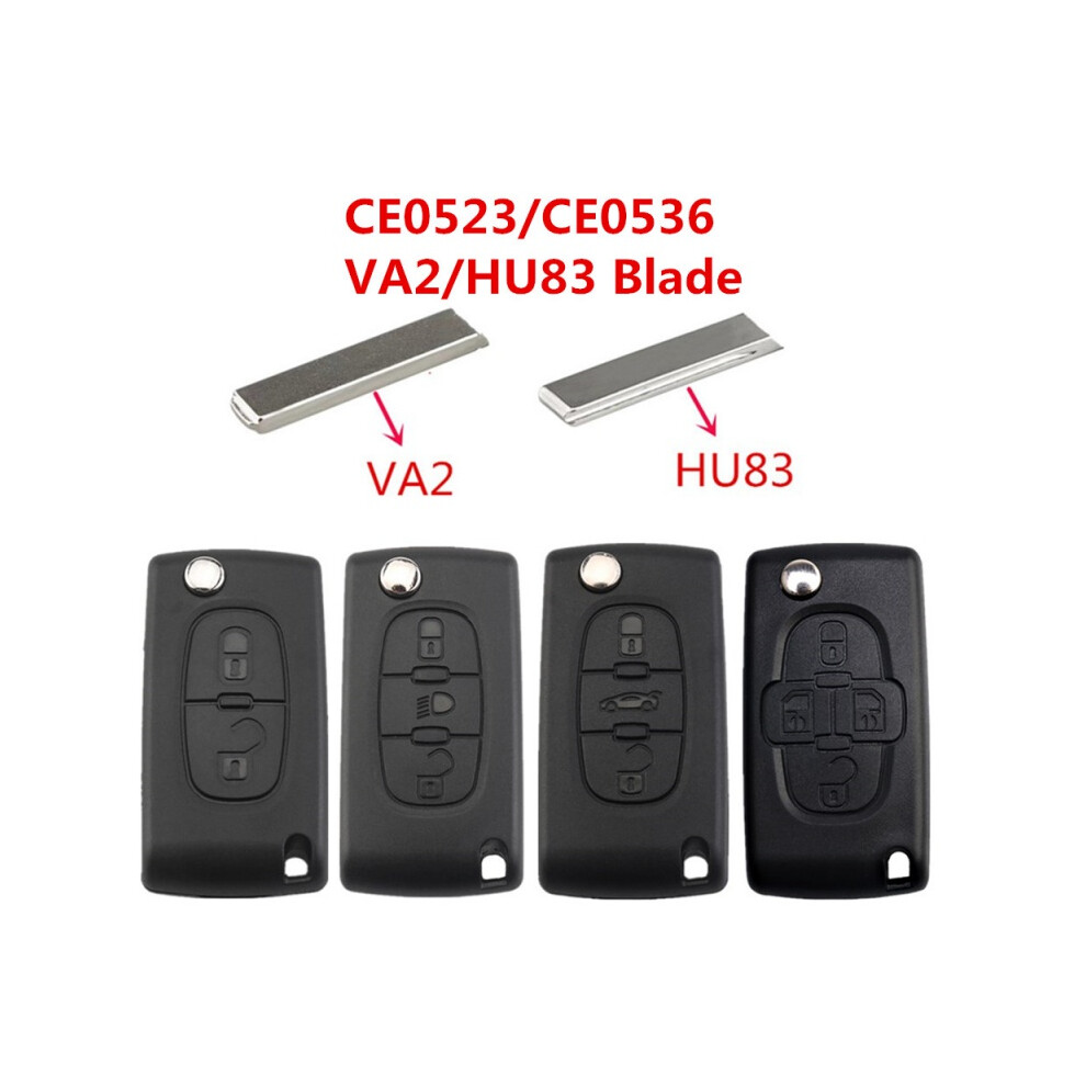 For Citroen C2 C3 C4 C5 Berlingo Xsara Picasso Peugeot 306 407 807 Ce0523 Ce0536 2/3/4Bnt Flip Remote Car Key Shell 6935161660678
