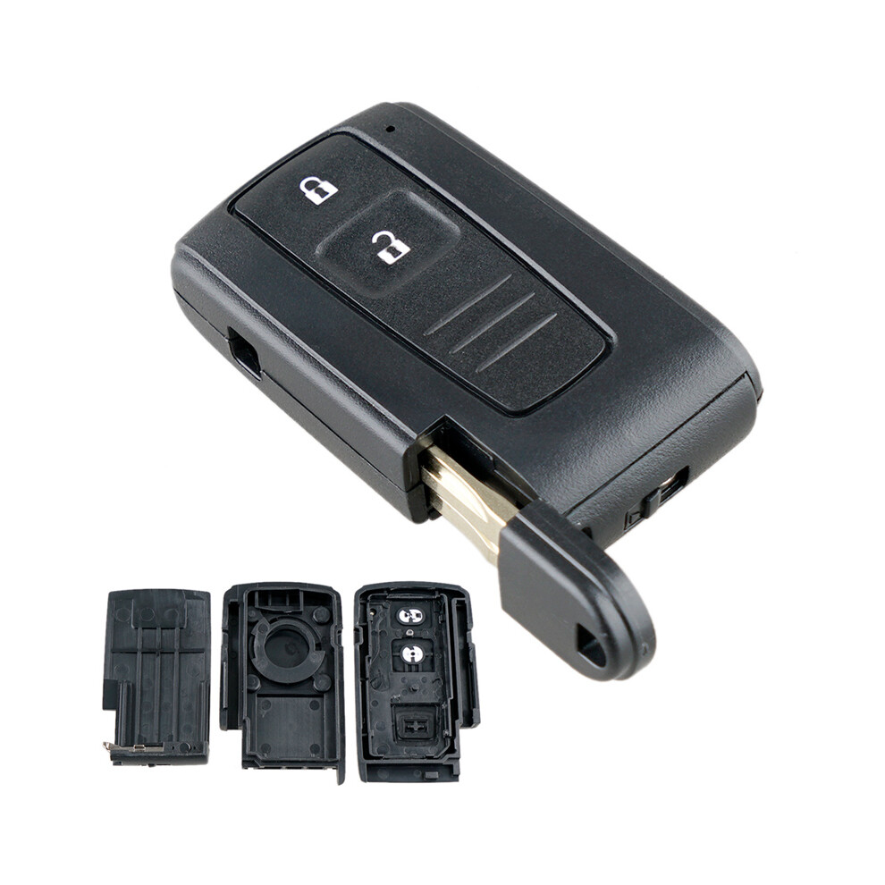 2 Buttons Remote Car Key Shell Fob With Toy43 Blade Fit For Toyota Prius Corolla Verso Key Case 6935161637540