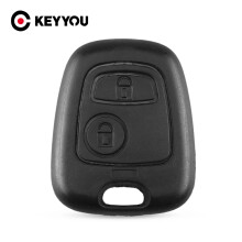 2 Buttons Remote Car Key Shell Fob Key Case Cover No Blade for Peugeot 106 107 206 207 306 307 406 407 For Citroen C1 C4
